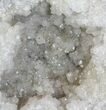 Keokuk Quartz Geode with Calcite - Missouri #144756-2